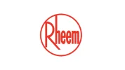 logomarca da marca rheem aquecedor a gás